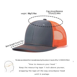 หมวกเบสบอลแบบปิดเต็มใช้ได้ทุกเพศหมวก100% ผ้าฝ้ายทั่วไปหมวกกีฬากลางแจ้งปรับแต่งได้สำหรับสี่ฤดูกาล - Product Image 5