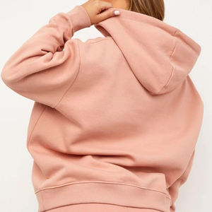 Sweat-shirt à capuche surdimensionné et lourd personnalisé Streetwear pour femmes Mn Vente en gros de sweats à capuche brodés à la mode en vrac - Product Image 2