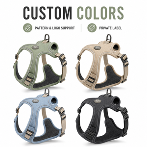 Imbracatura <span class=keywords><strong>Casual</strong></span> Leggera per Animali Domestici Sage, Imbottitura in Rete Ventilata, Anello a D Rinforzato, Logo Personalizzabile, Adatta per Tutte le Stagioni - Product Image 5