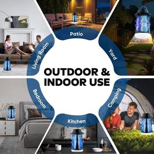 Portátil recargable LED Night Light <span class=keywords><strong>Bug</strong></span> <span class=keywords><strong>Zapper</strong></span> Electric <span class=keywords><strong>Mosquito</strong></span> Killer <span class=keywords><strong>Lamp</strong></span> para Patio al aire libre 4000V Electric <span class=keywords><strong>Zapper</strong></span> - Product Image 6