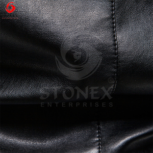 Veste en cuir pour hommes personnalisée de la meilleure qualité nouvelle arrivée style de rue avec col montant pour l'hiver différentes couleurs de conceptions - Product Image 3