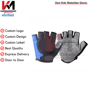 Gants de vélo pour enfants respirants antidérapants demi-doigts Garçons Filles Entraînement à vélo Sports de plein air Aventures en vélo de route Gants pour enfants - Product Image 2