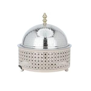 Chauffe-plats au design unique servant une marmite chaude à double paroi isolée en acier inoxydable pour les fêtes de mariage - Product Image 4