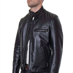 High Street Style <b>Men's</b> <b>Leather</b> <b>Jacket</b> Best Quality OEM Winter <b>Jacket</b> Hooded Collar Pocket Custom Colors <b>jacket</b> for <b>men</b> - Product Image 2