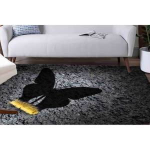 พรมลายผีเสื้อพร้อมลายหนอนผีเสื้อ, พรมเปลี่ยนลาย, พรมลายหนอนผีเสื้อ, พรมขนนุ่ม - Product Image 5