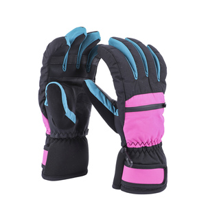 Gants de ski de neige polaire avec logo personnalisé de haute qualité pour dames mitaines de sports de plein air style saison d'hiver - Product Image 2
