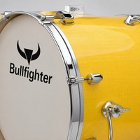 Batterie de percussions Bullfighter DW12 Jaune Citron 5 pièces, 3 cymbales en laiton, coquilles en peuplier 10 12 14 16 22
