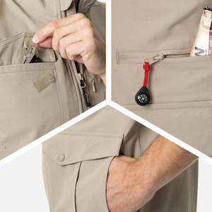 New Zipper Style Easy To Wear Men Multi Pocket Vest Premium Quality Nylon Made With Inner Polyester Fabric Hunting Safety Vest - Product Image 6