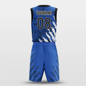 Uniforme de basket-ball de conception de maillot personnalisé en gros nouvelle conception avec logo personnalisé uniforme de basket-ball Pakistan - Product Image 4