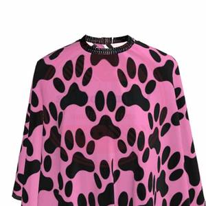 คุณภาพระดับพรีเมียมตัดผมโพลีเอสเตอร์โลโก้ที่กําหนดเอง Capees กันน้ําที่กําหนดเองตัดผมสําหรับใช้ประจําวันในร้านเสริมสวย - Product Image 4