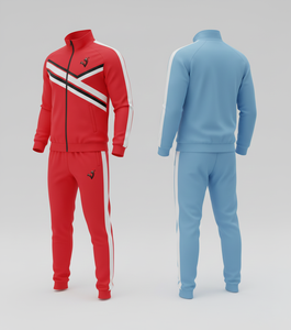 Nouvelle gamme de survêtements, doublure en polaire respirante, imprimé par transfert thermique, taille élastique, poches latérales, polyester/coton - Product Image 1