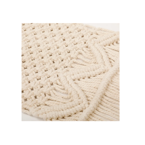 Manteles individuales de macramé hechos a mano de forma redonda de la mejor calidad en posavasos de mesa de Color gris para cena accesorios de decoración del hogar - Product Image 6