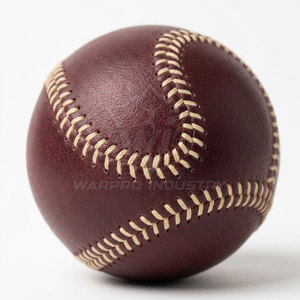 Ballons de baseball en cuir véritable pour l'entraînement et les matchs, durables, avec logo personnalisé, service OEM, équipement sportif, vente en gros - Product Image 3