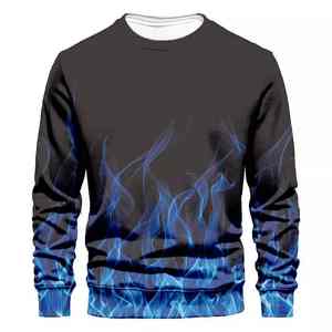 Sweat-shirt à sublimation pour homme avec logo personnalisé, prix bas, essentiel, brodé, saison hivernale, séchage rapide, sweat-shirt à sublimation pour homme - Product Image 4