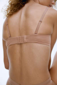 Soutien-gorge d'été à bretelles réglables couleur beige foncé Fitness Yoga Workout Confortable Respirant Sports Bra For Ladies - Product Image 6