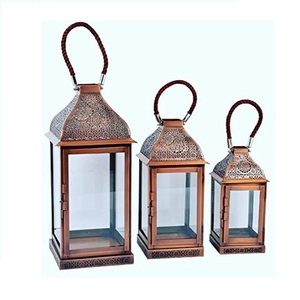 Nouvelle conception support votif finition Antique suspendu en métal chauffe-plat bougeoir haut tendance maison mariage décor accessoires - Product Image 6