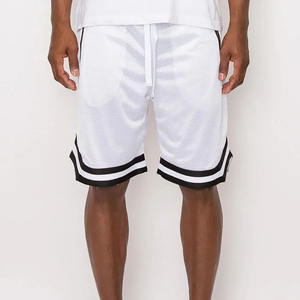 Pantalones cortos de malla de baloncesto para hombre, transpirables, cómodos, de verano, de secado rápido, con logotipo personalizado - Product Image 1