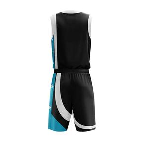 Último diseño personalizado baloncesto uniforme poliéster transpirable tela sublimada impresión sin mangas Jersey de COSH - Product Image 2