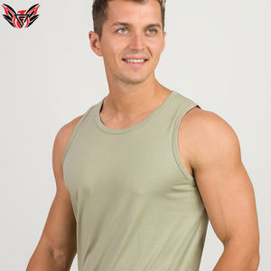 Direct Sale From Pakistan Supplier Custom Made Men's Fitness <b>Vest</b> Singlet Casual Tank Top on Sale - Product Image 3