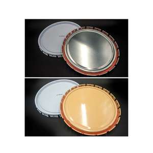 Bidones cónicos de hojalata de la mejor calidad, 27 litros, diámetro 292x445 mm, con tapa de pestaña o tapa con cierre de anillo - Aptos para productos a base de agua - Product Image 6