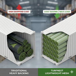 Césped <span class=keywords><strong>Artificial</strong></span> Ligero de Fácil Instalación y Reciclable para Proyectos Deportivos Comerciales, Precio de Fábrica - Product Image 6