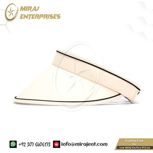 Chapeaux pliables personnalisés été PVC visière casquette mode chapeau de Protection solaire pas cher vide chapeau pour les femmes en plein air cyclisme UPF50 + - Product Image 3