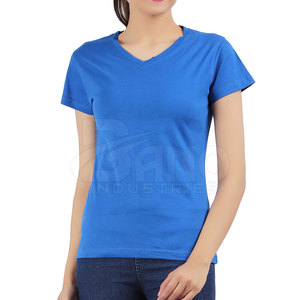 Camiseta con logotipo personalizado para mujer, Camiseta 100% de algodón para mujer, nueva llegada, camiseta para mujer a la venta en línea - Product Image 6