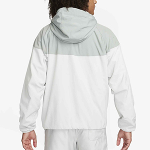 2025 LOGOTIPO personalizado de alta calidad Bloque de color Ajuste regular Ligero Gran oferta Correr Hombres Estilo deportivo Chaquetas cortavientos Capucha - Product Image 2