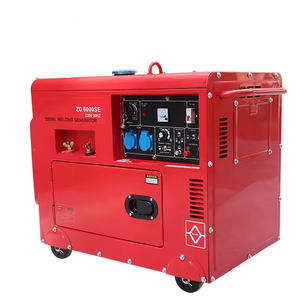 Ventes directes usine – Générateur diesel portable 220V/380V 5KVA 6kW 7KVA 8KVA silencieux, puissant, pour usage industriel et soudage, 60Hz 50Hz - Product Image 3
