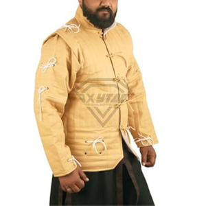 Chaquetas de combate HEMA hechas a mano, equipo de protección acolchado con logotipo personalizado, exportador de Pakistán, chaquetas Hema personalizadas - Product Image 3