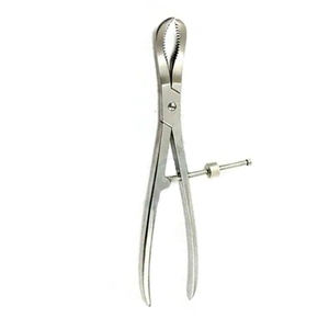 Pinzas de Reducción para Fijación Ósea de 24 cm con Bloqueo, Instrumentos Quirúrgicos Ortopédicos, Pinza de Fijación Ósea de SurgiRight - Product Image 1