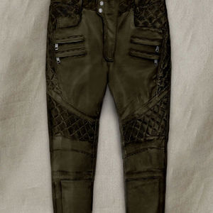 Pantalon en cuir taille haute pour hommes Mode hivernale élégante de haute qualité avec fonction anti-rides Tissu de meilleure qualité Nouveau prix - Product Image 6