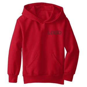 Sweats à capuche unisexes avec logo personnalisé, en polaire unie, couleur unie, poche avant, design chaud - Product Image 3