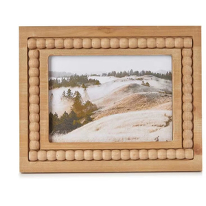 ACCESSOIRES CADRE PHOTO EN BOIS PERSONNALISÉ CADRE PHOTO MARRON Bois massif Cadres photo rustiques Affichage pour décoration murale - Product Image 1