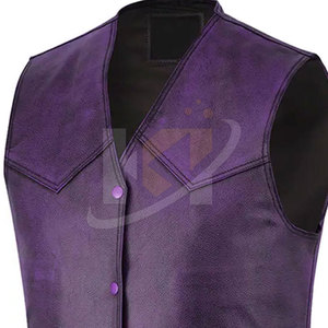 Men Genuine Leather <b>Vest</b> Winter Use Fashion Breathable Leather <b>Vest</b> For Sale New Arrival Leather <b>Vest</b> - Product Image 4