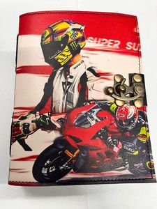 Awesome Looking Printed Pure Leather Hardcover Journals Bound Notebook Handmade Refillable Stitched Genuine 100 Sheets <b>Diary</b> Set - Product Image 3