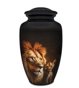 โกศใส่เถ้ากระดูกสำหรับผู้หญิงและผู้ชายโกศตกแต่งสำหรับงานศพของสิงโตโกศ - Product Image 4