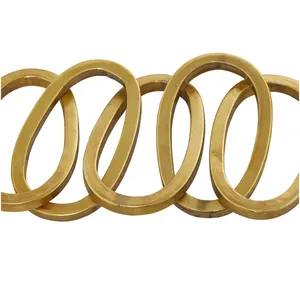 Sculpture de visage en métal animal fait à la main artistique décoration murale contemporaine design moderne écologique intérieur haut de gamme - Product Image 4