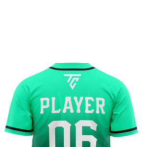 Venta al por mayor de alta calidad de los hombres camisetas de béisbol de poliéster transpirable logotipo personalizado impreso ropa deportiva transpirable uniformes del equipo - Product Image 5