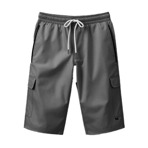 Shorts de sport pour hommes en polyester avec poche zippée, séchage rapide, pour la gym, la course et l'entraînement, légers, vêtements de sport OEM ODM - Product Image 3