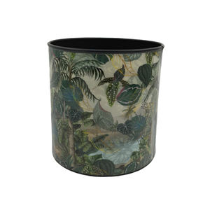 Vase et jardinière en métal au design classique, finition émaillée, pour la décoration intérieure et extérieure, pot de fleurs artisanal personnalisé - Product Image 5