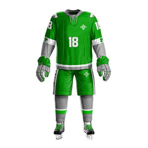 Uniforme de Hockey sobre Hielo Transpirable con Logotipo Personalizado, Ropa Deportiva Profesional, Uniforme de Hockey sobre Hielo para Venta en Línea - Product Image 1