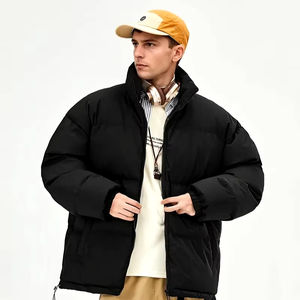 Chaqueta acolchada de invierno de alta calidad para hombre, impermeable, a prueba de viento, transpirable, cómodo abrigo de cuero cálido, capucha de piel de talla grande para - Product Image 1