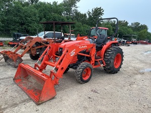 Vente chaude Kubota M704-K(G4) Tracteur agricole 60hp avec boîte de vitesses Pompe à engrenages Moteur Moteur Utilisé Condition Core Components Vente - Product Image 5