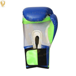 Guantes de boxeo de cuero ligeros personalizados, guantes de entrenamiento de último diseño, ropa de lucha multicolor, venta al por mayor personalizable - Product Image 4