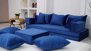 พื้นที่นั่งอาหรับพื้นโซฟาอาหรับชั้นที่นั่งอาหรับ | 14ชิ้น, 28เต้นรำกับฟองน้ำ10 + 10: 20เซนติเมตร - Product Image 5