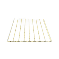 Panel Decorativo de PVC para Revestimiento de Paredes, Impermeable, Ignífugo, Diseño Moderno 3D para Hoteles, Oficinas y Salas de Estar