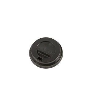 Coperchio Nero 80 mm Bicchiere di Carta 8-9 oz Scatola da 1000 unità - Product Image 1