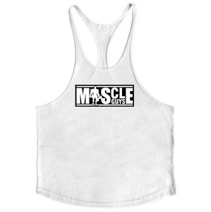 2025 camisetas sin mangas deportivas para hombre 100% camisetas de algodón con bolsillo para gimnasio Fitness Muscleman Stringer chaleco personalizado hombre Camiseta sin mangas - Product Image 1