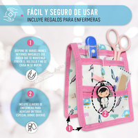 Sac banane infirmier en néoprène de haute qualité, personnalisable, avec plusieurs compartiments, organisateur de poche, logo personnalisé, OEM Apto